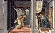 BOTTICELLI, Sandro The Annunciation fd oil